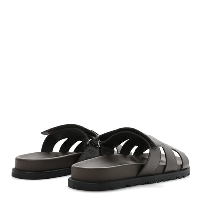 Hermes Calfskin Mens Chypre Sandals 43 Ecorce 5 of 8