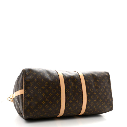 Louis Vuitton Monogram Keepall Bandouliere 55 3 of 14