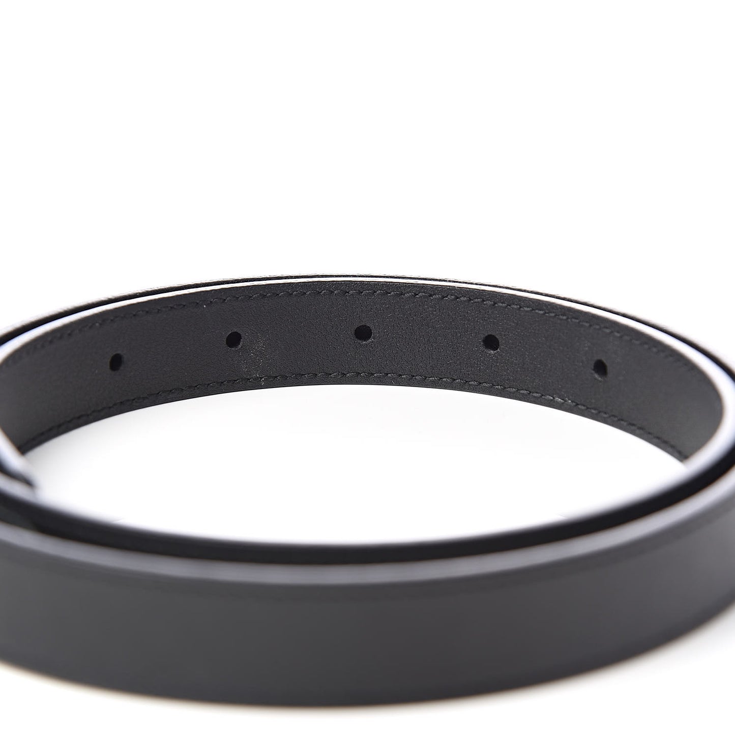 Calfskin Double G 20mm Belt 80 32 Black
