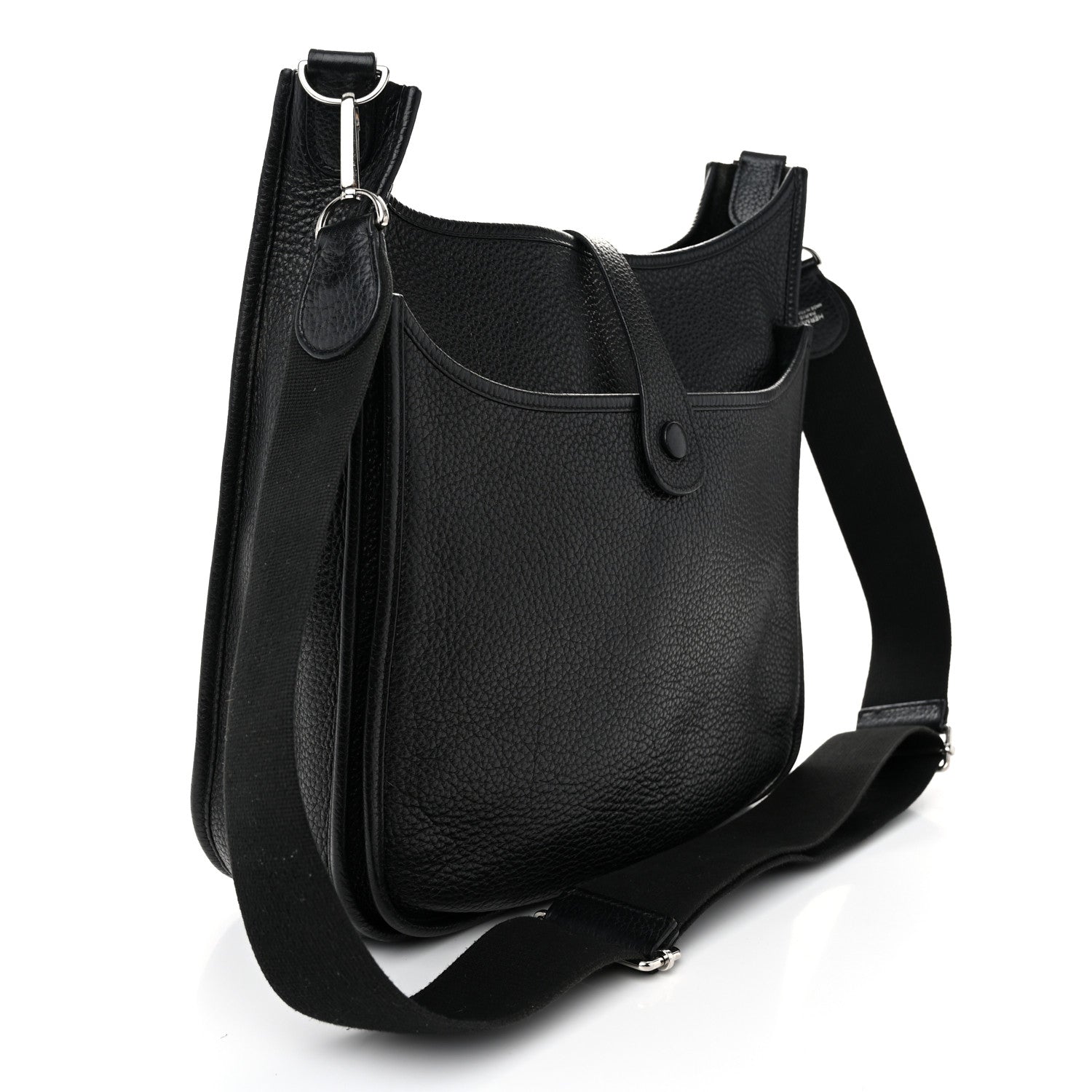 Hermes Taurillon Clemence Evelyne III GM Black 3 of 10