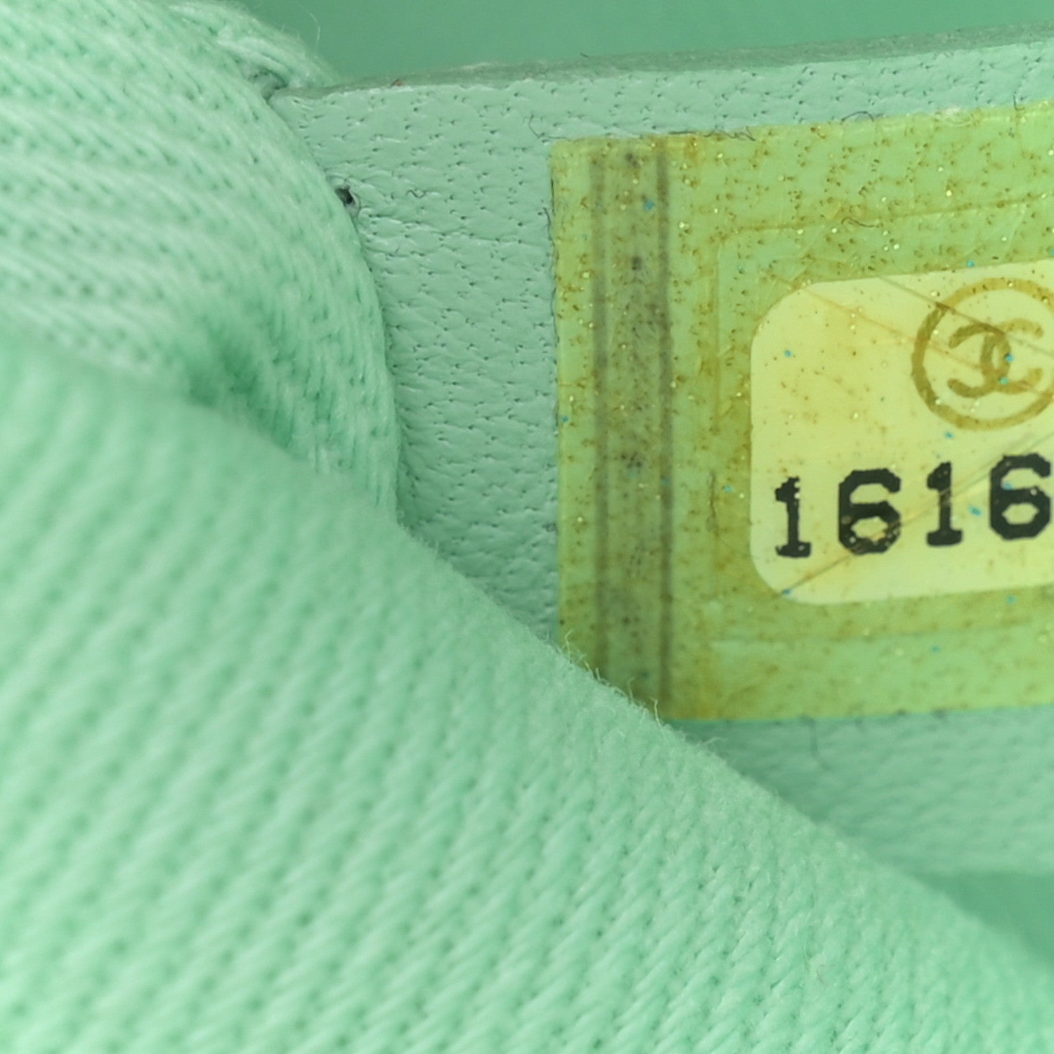 Chanel Patent Quilted Medium Just Mademoiselle Light Green 8 of 13