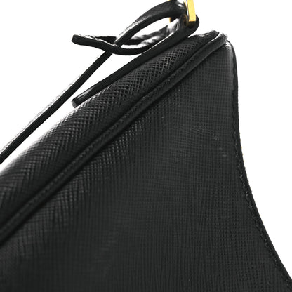 Prada Saffiano Lux Re-Edition 2005 Shoulder Bag Black 13 of 15