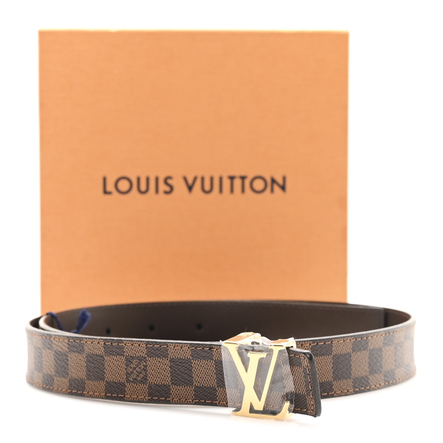Mini Damier Ebene 25mm LV Initiales 80 32 Belt
