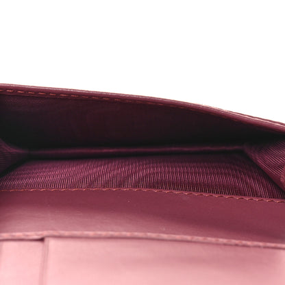 Christian Dior Patent Cannage Small Lady Dior Flap Card Holder Pink 6 of 9