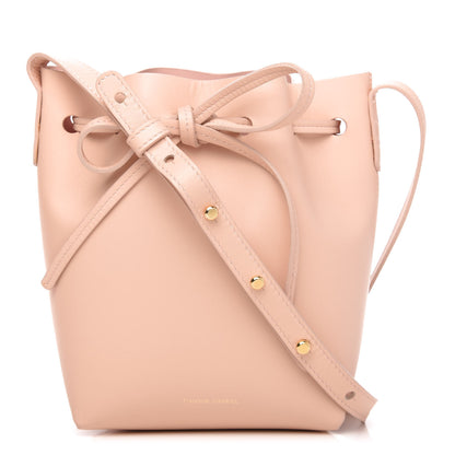 Mansur Gavriel Calfskin Mini Mini Bucket Bag Rosa 1 of 10