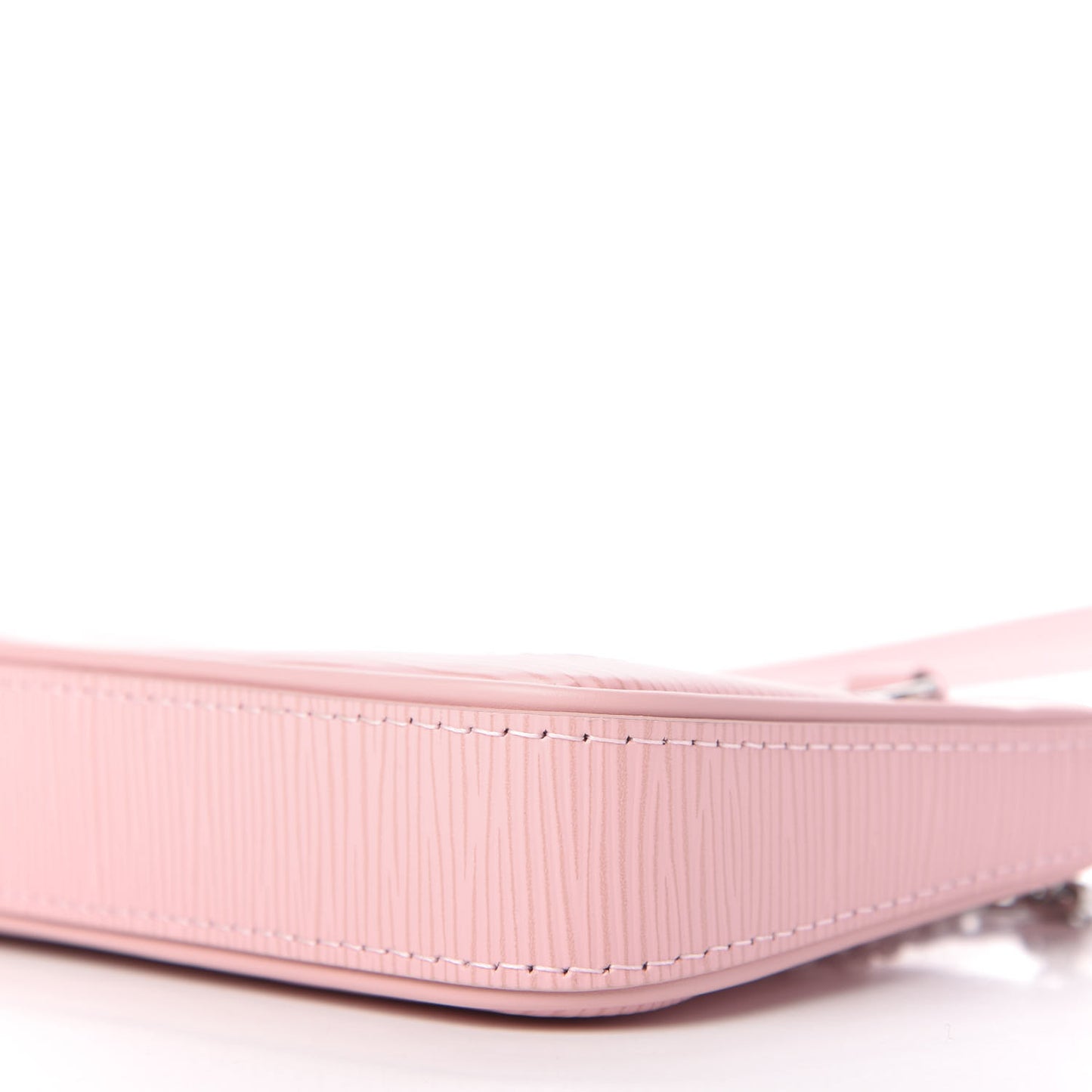 Epi Easy Pouch On Strap Rose Ballerine
