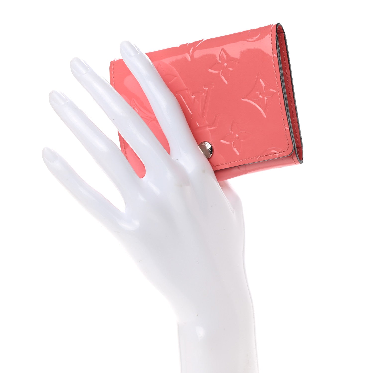 Louis Vuitton Vernis Business Card Holder Poppy 2 of 8