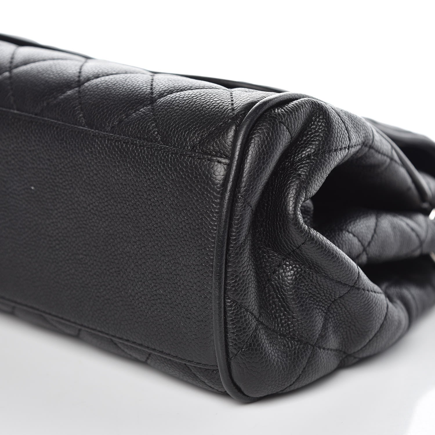 Chanel Caviar Quilted Timeless Accordion Flap Black 9 of 11
