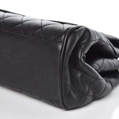 Chanel Caviar Quilted Timeless Accordion Flap Black 9 of 11