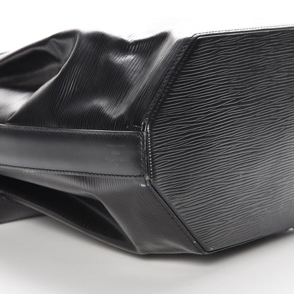 Louis Vuitton Epi Sac D'Epaule GM Black 10 of 11