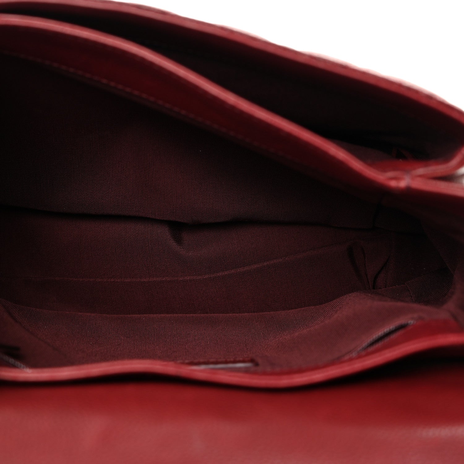 Chanel Caviar Quilted Medium Rock In Rome Single Flap Burgundy 5 of 10
