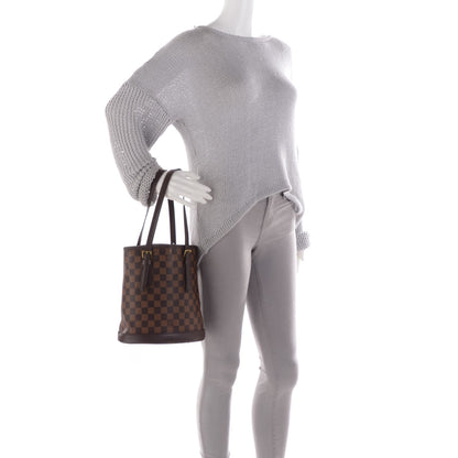 Louis Vuitton Damier Ebene Marais Bucket 23 2 of 7