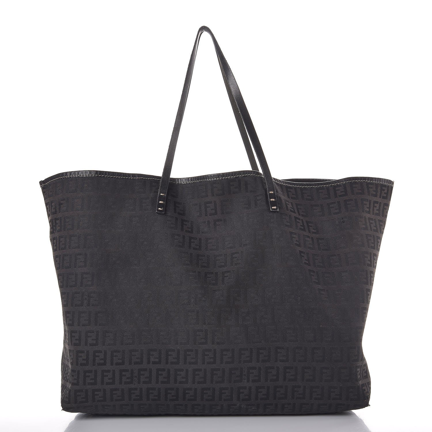 Fendi Zucchino Tote Black 3 of 15