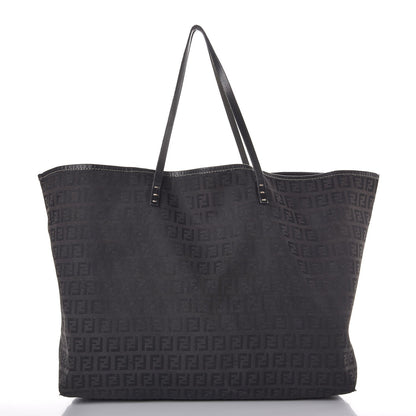 Fendi Zucchino Tote Black 3 of 15