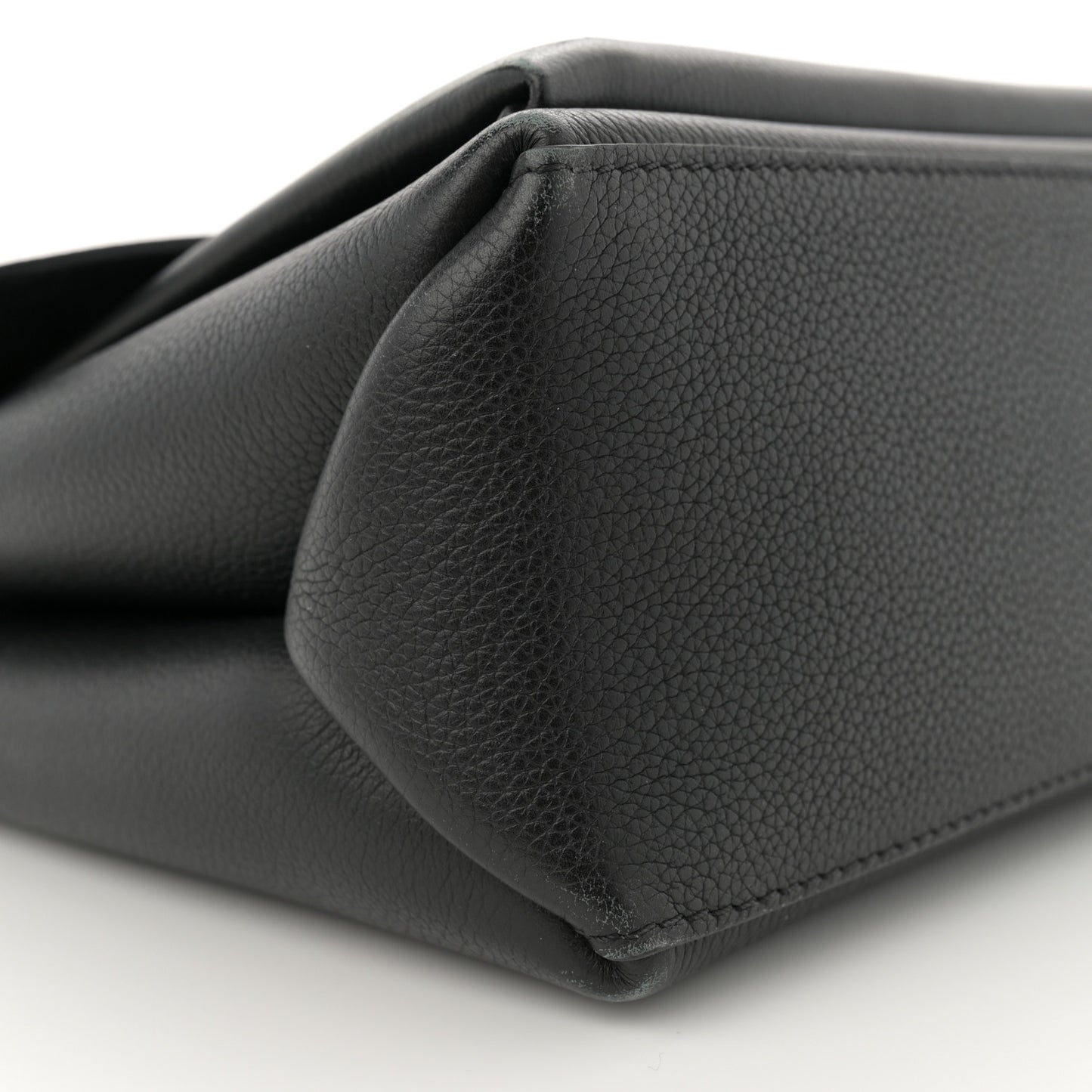 Soft Calfskin My Lockme Top Handle Black