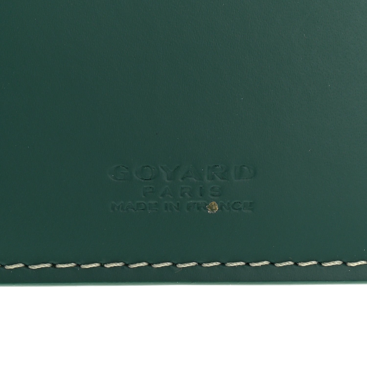 Goyard Goyardine Passport Wallet Green 6 of 8