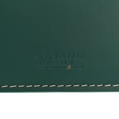 Goyard Goyardine Passport Wallet Green 6 of 8