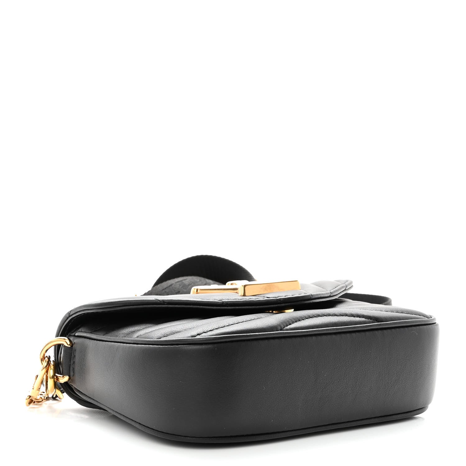 Louis Vuitton Calfskin New Wave Multi Pochette Black 3 of 7