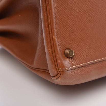 Hermes Courchevel Kelly Retourne 35 Gold 37 of 40