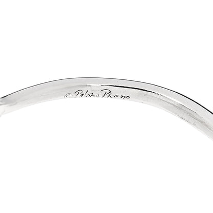 Tiffany Sterling Silver Paloma Picasso Graffiti Love Ring 56 7.5 5 of 5
