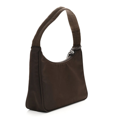 Prada Tessuto Nylon Mini Re-Edition 2000 Bag Caffe 3 of 10