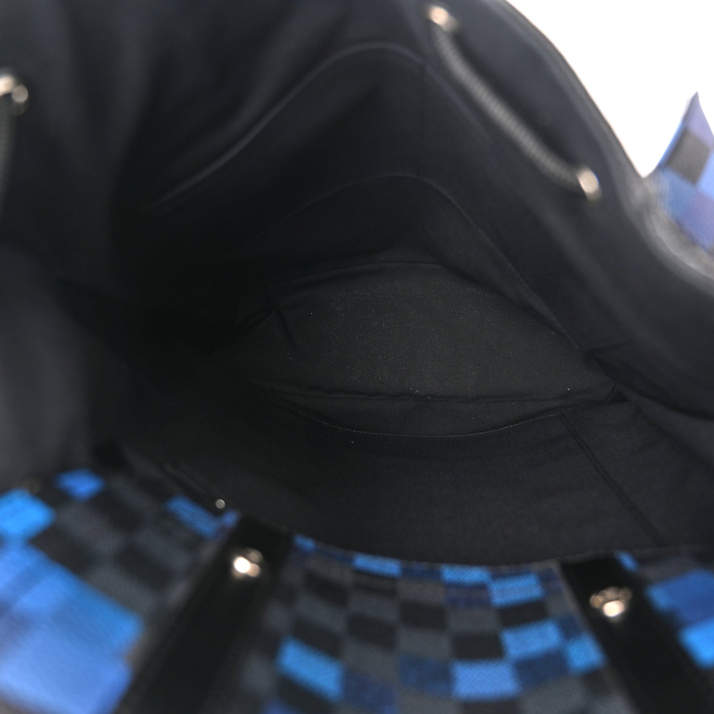 Damier Graphite Pixel Christopher PM Backpack Blue