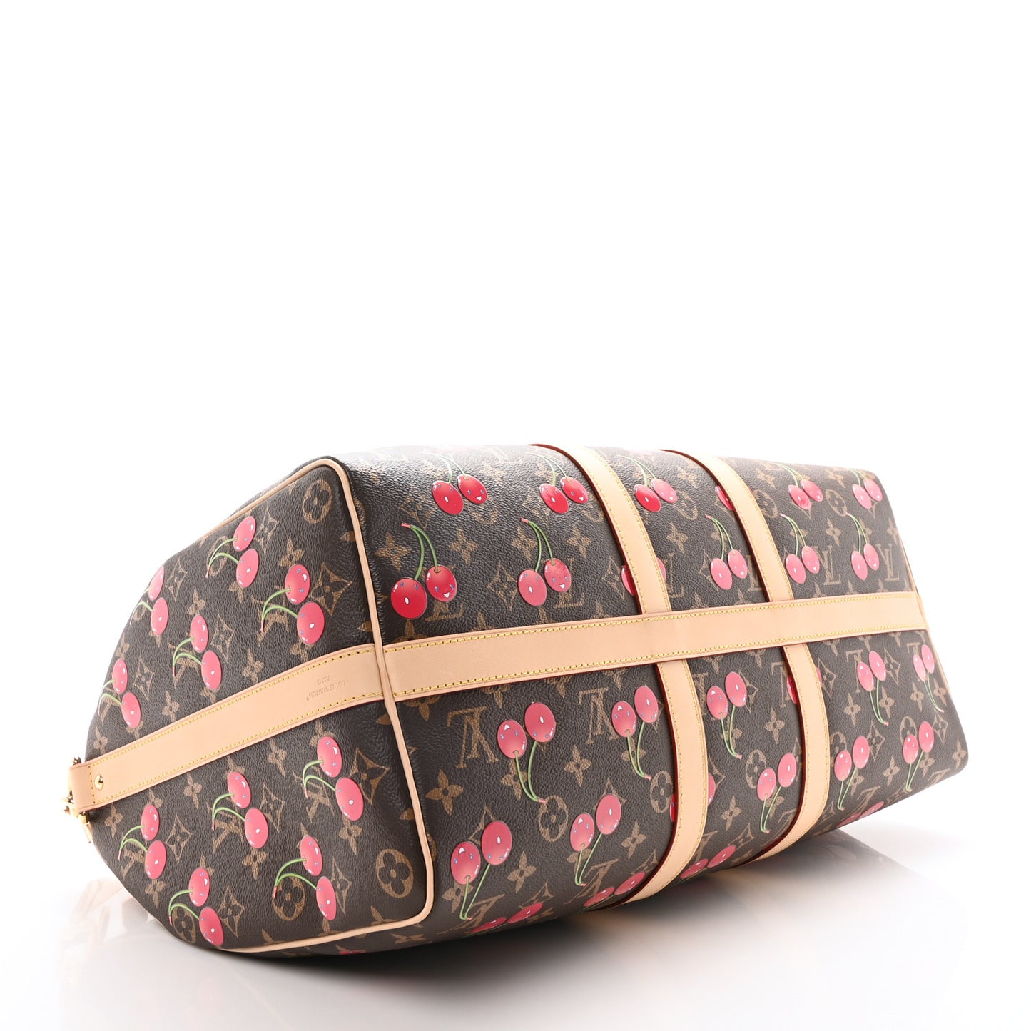 LV X TM Monogram Cerises Keepall Bandouliere 45