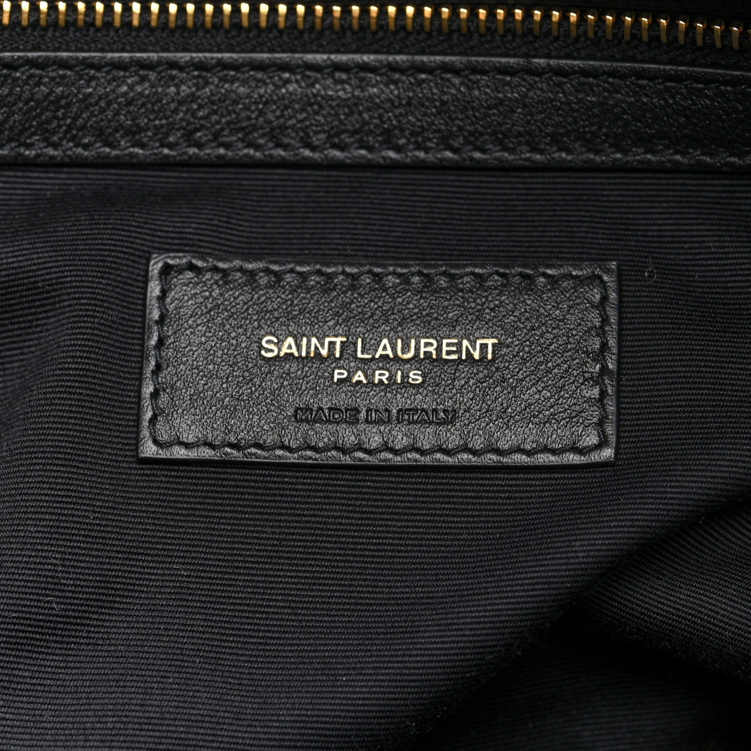 Saint Laurent Nylon Gloria Quilted Travel Bag Milky White 6 of 9