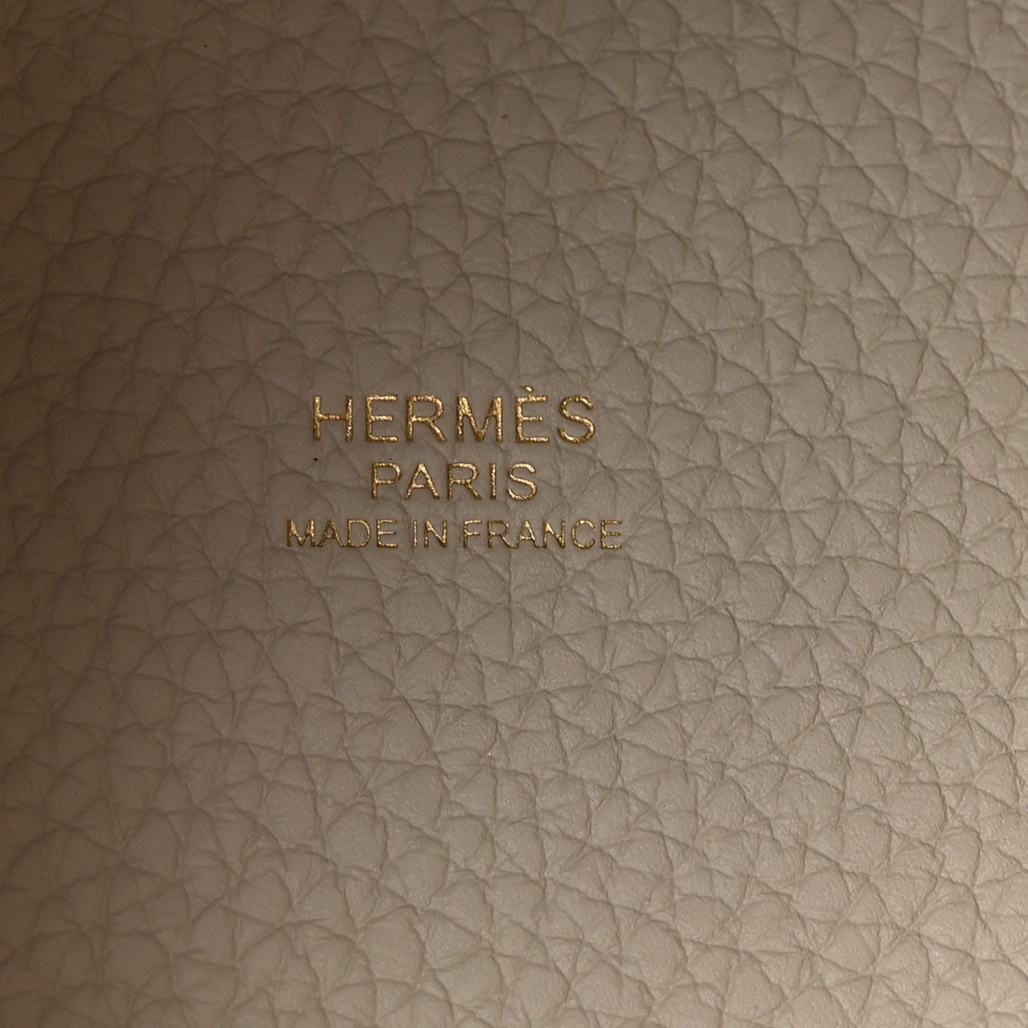 Hermes Taurillon Clemence Picotin Lock 18 PM Beton 6 of 10