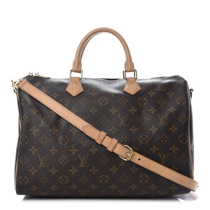 Louis Vuitton Monogram Speedy Bandouliere 35 1 of 12
