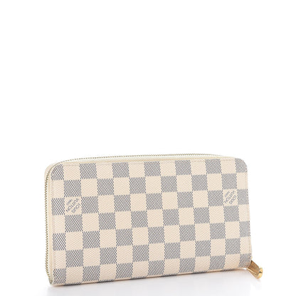 Louis Vuitton Damier Azur Zippy Organizer Wallet 3 of 12