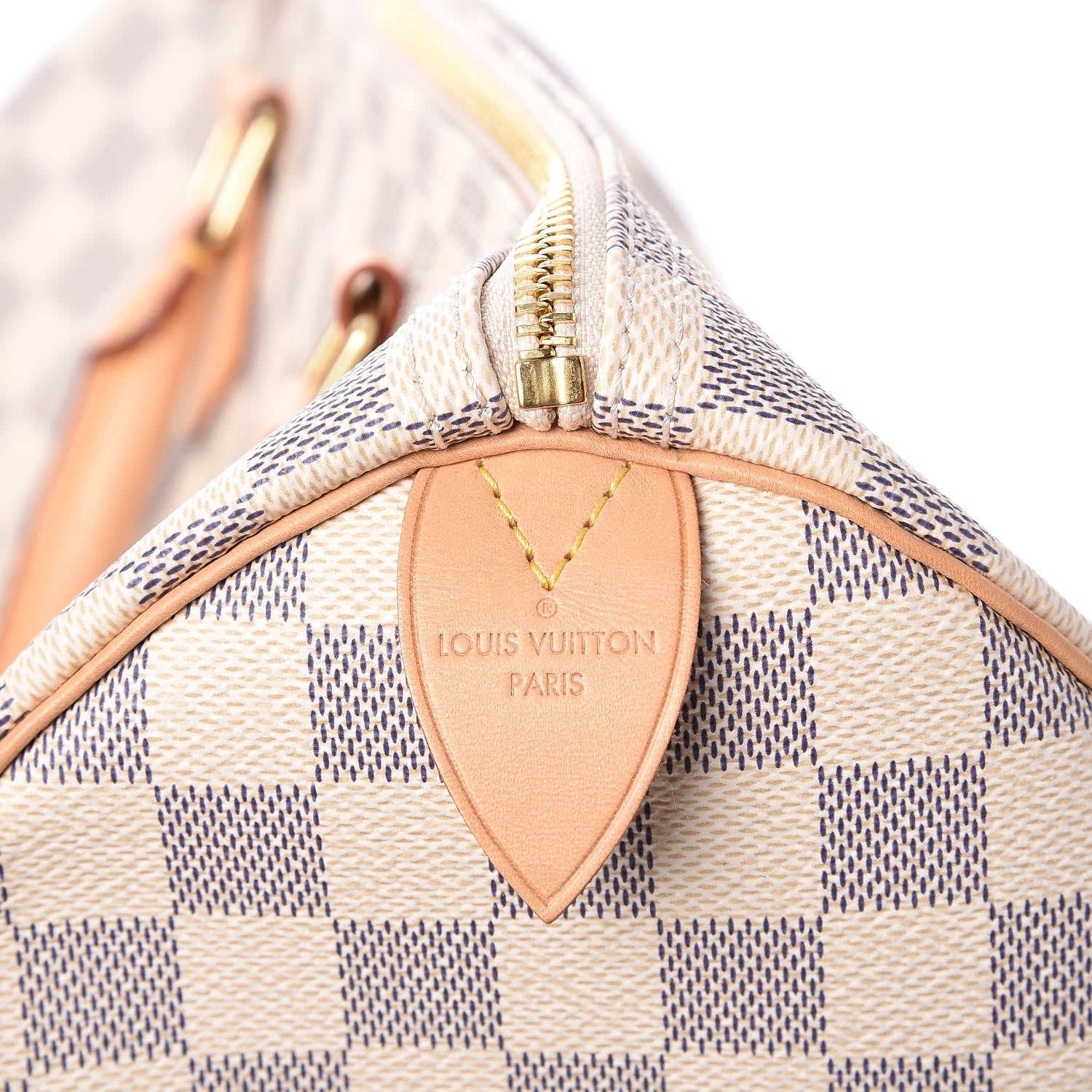 Louis Vuitton Damier Azur Speedy 35 6 of 9