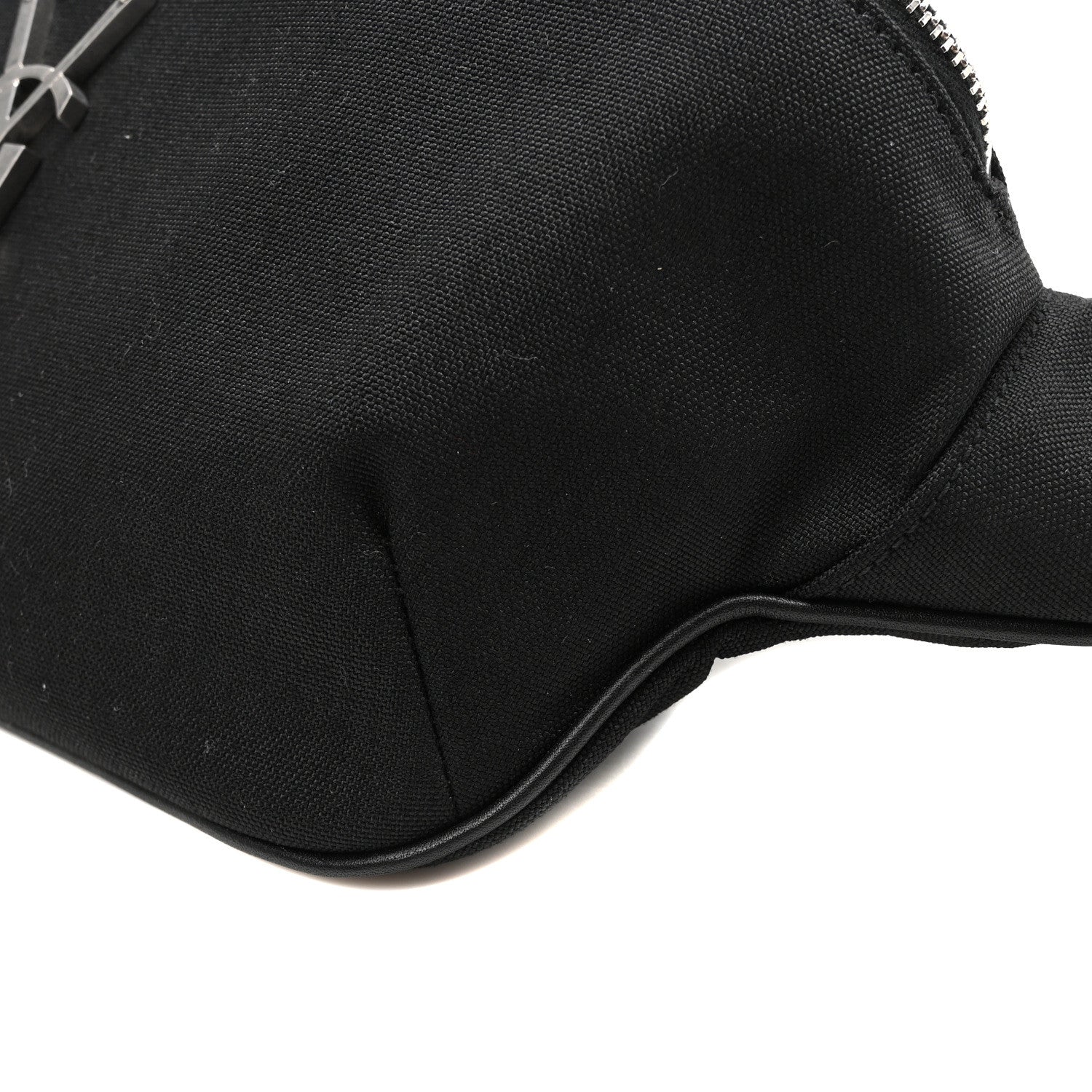 Saint Laurent Canvas Monogram Belt Bag Black 9 of 9