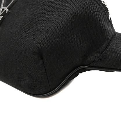 Saint Laurent Canvas Monogram Belt Bag Black 9 of 9