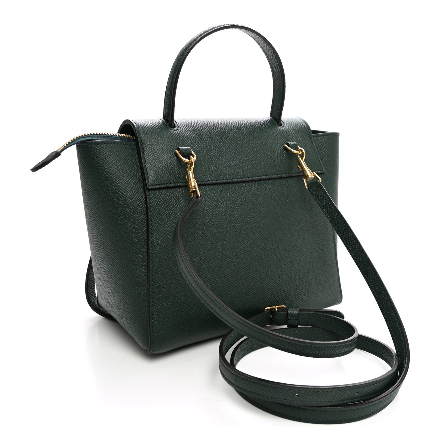 Grained Calfskin Nano Belt Bag Amazone