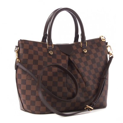 Louis Vuitton Damier Ebene Siena MM 2 of 8