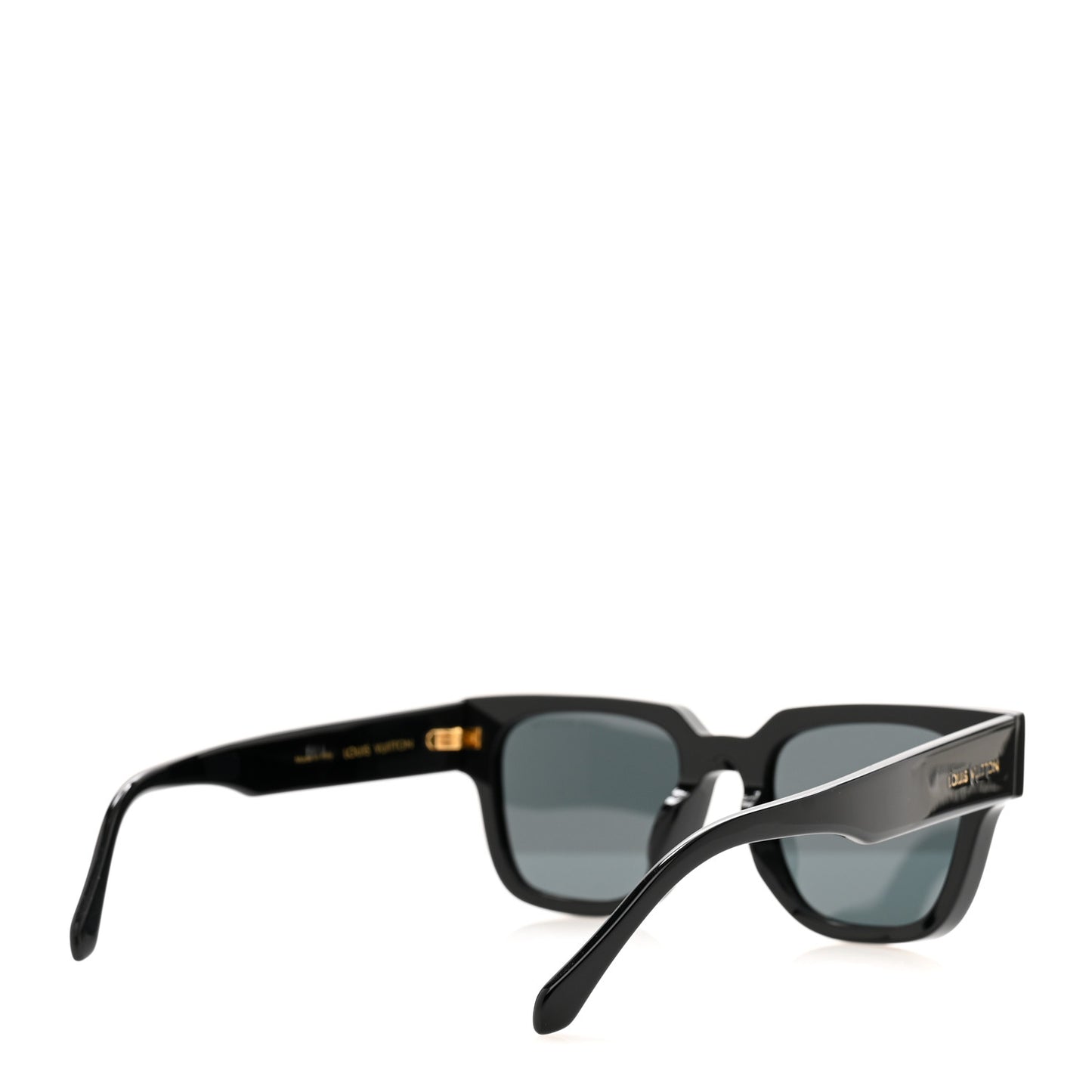 Acetate Escape Square Sunglasses Z1496E Black