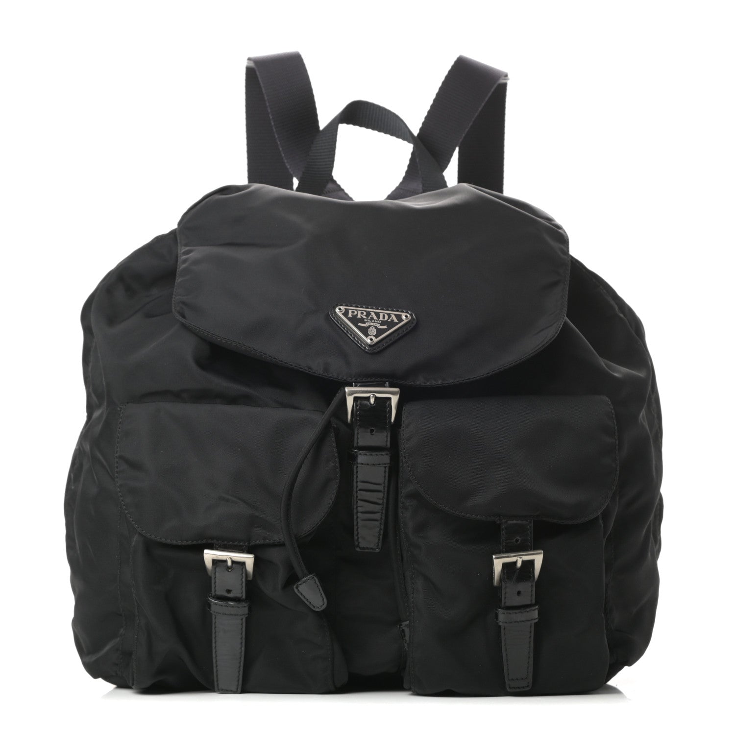 Prada Nylon Vela Large Backpack Black 1 of 13