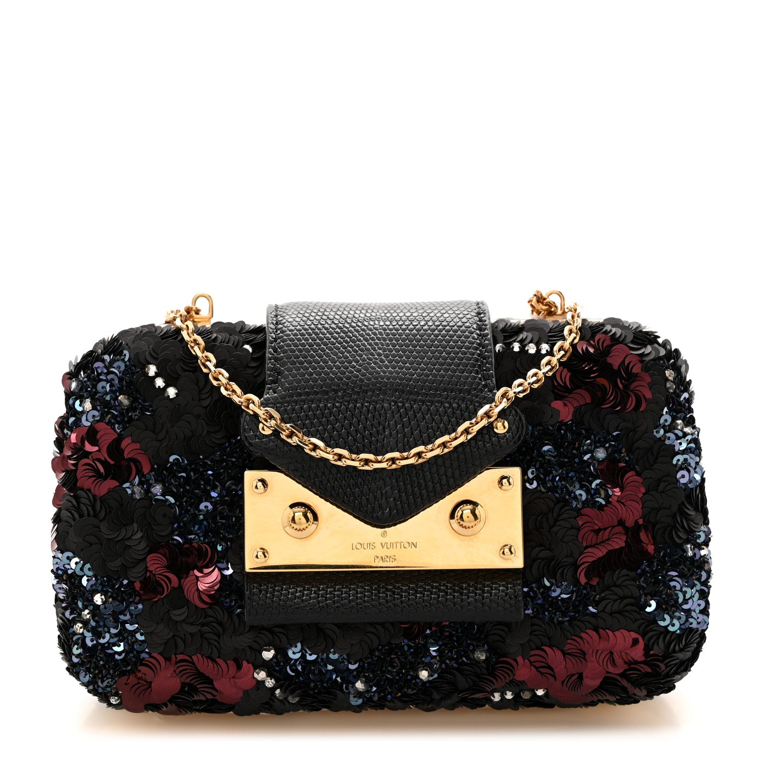 Louis Vuitton Sequin Petit Tresor Miniaudiere Clutch 1 of 10