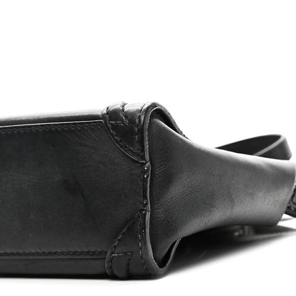 Celine Smooth Calfskin Nano Luggage Black 9 of 12