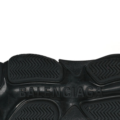 Balenciaga Mesh Nubuck Mens Triple S Sneakers 41 Navy Gris 6 of 7