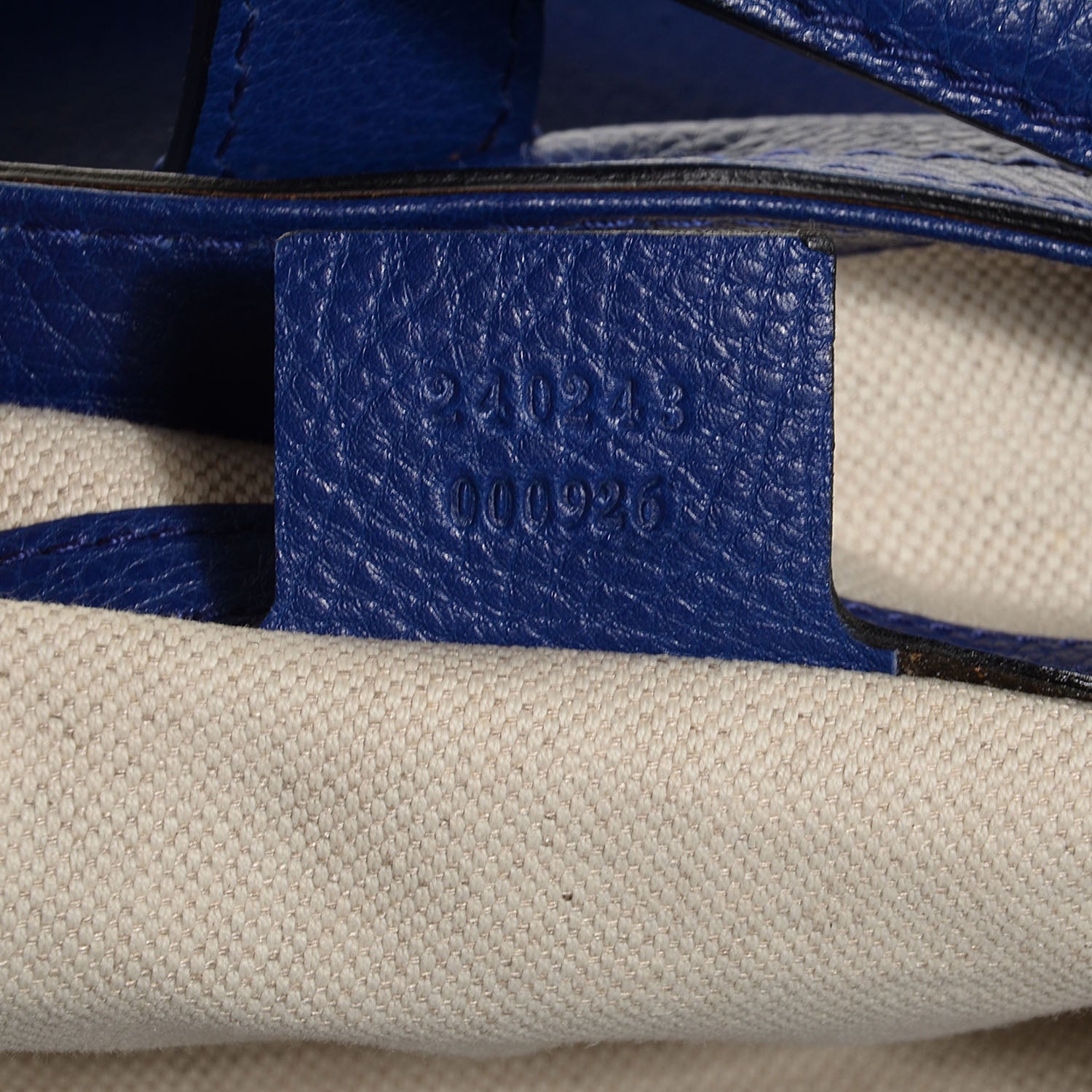 Gucci Calfskin Embellished Large New Jackie Hobo Blue 7 of 9