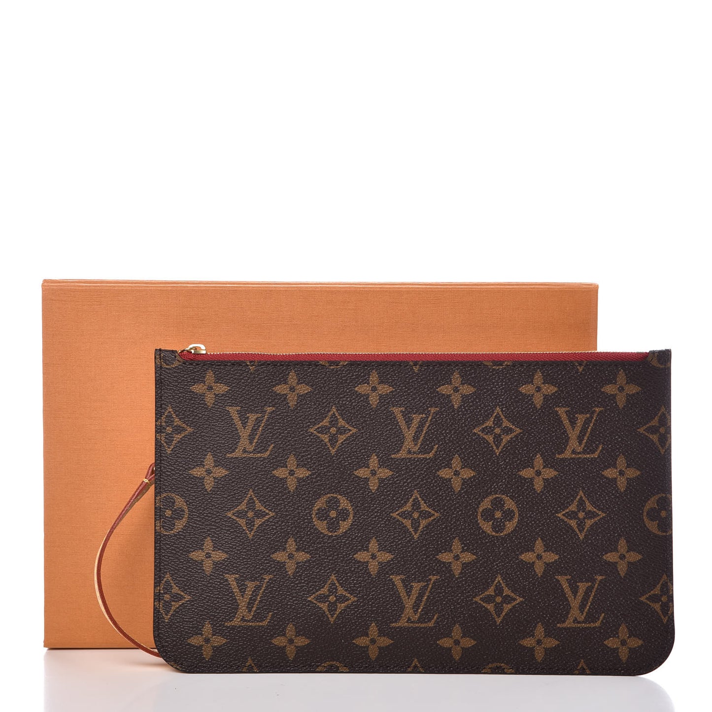 Monogram Neverfull MM GM Pochette Cherry