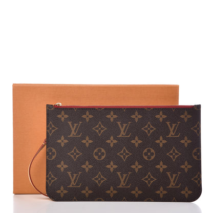 Louis Vuitton Monogram Neverfull MM GM Pochette Cherry 9 of 9