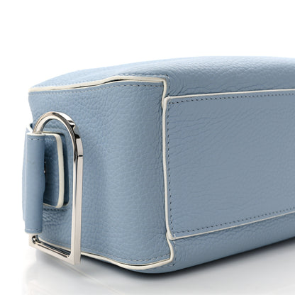 Delvaux Taurillon Soft Mini Cool Box Satchel Pacific 7 of 9