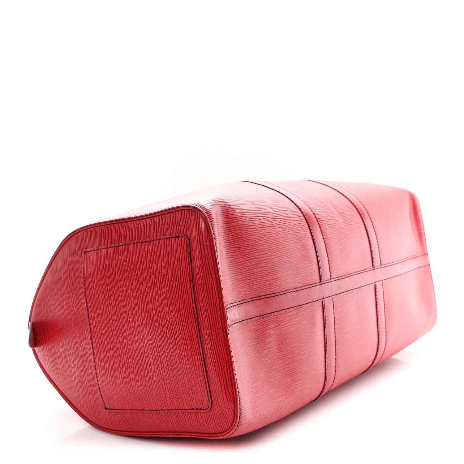Louis Vuitton Epi Keepall 50 Castillan Red 3 of 10