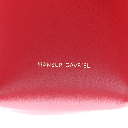 Mansur Gavriel Calfskin Baby Bucket Bag Flamma 7 of 9