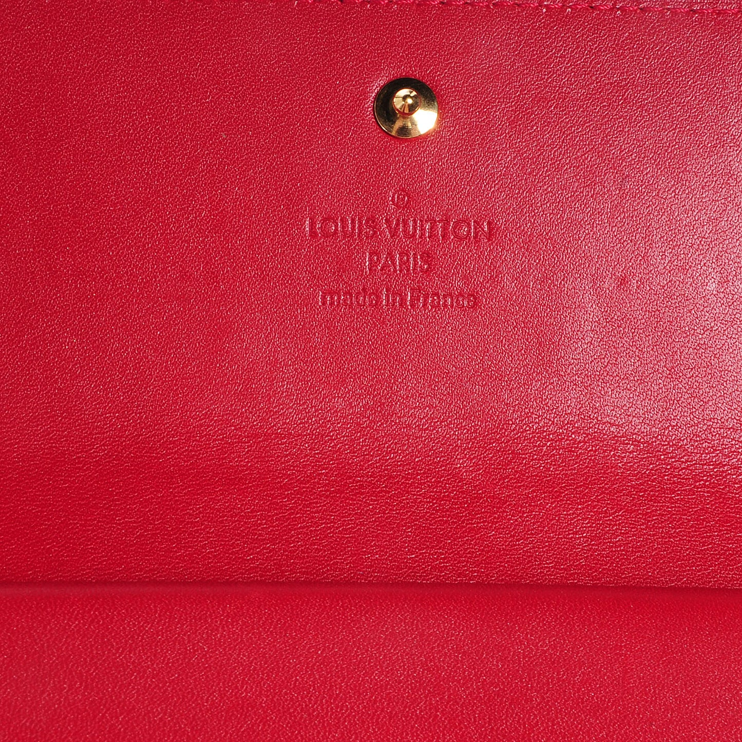 Vernis Porte Tresor International Wallet Pomme D'Amour