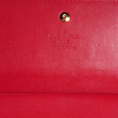 Louis Vuitton Vernis Porte Tresor International Wallet Pomme D'Amour 6 of 7