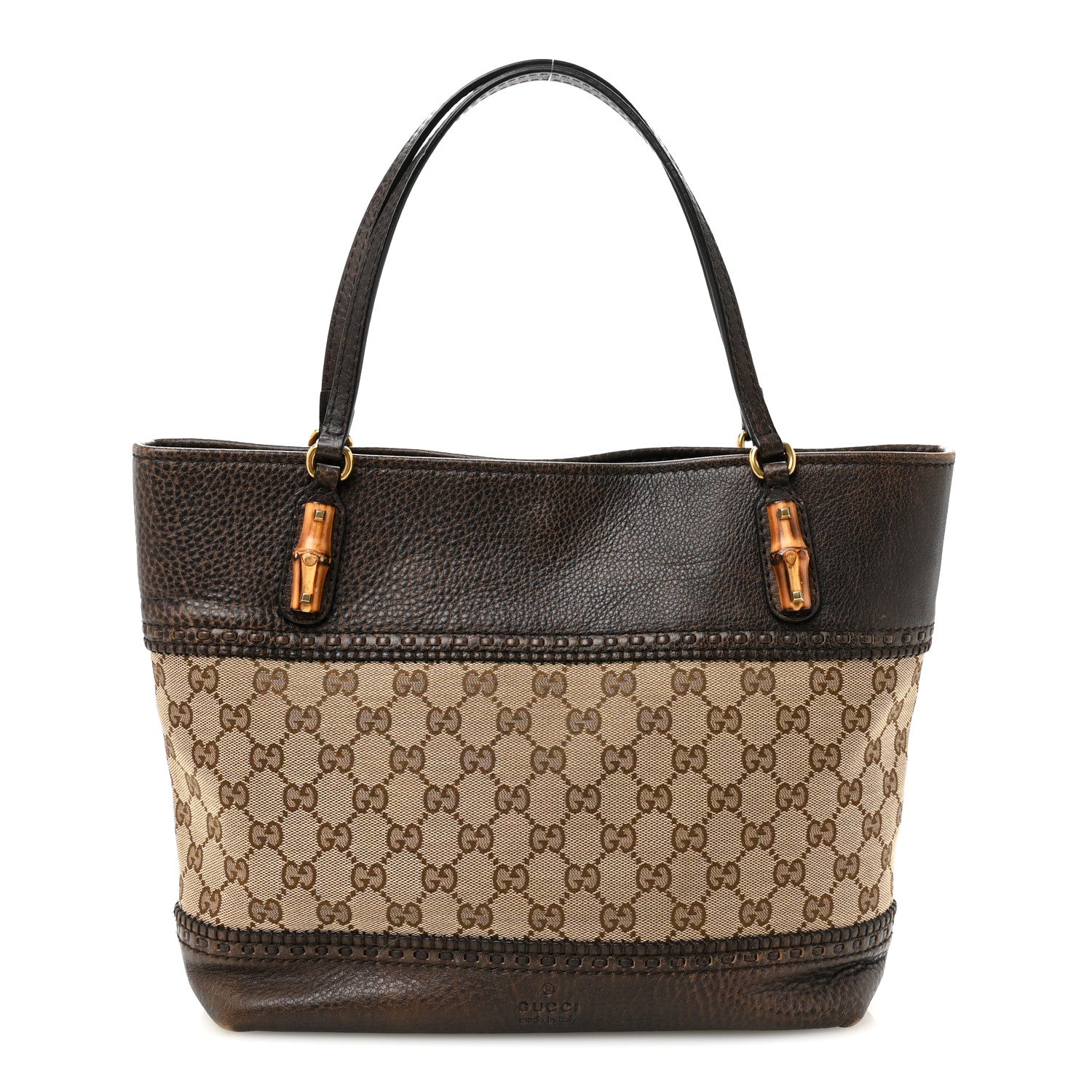 Gucci Monogram Medium Laidback Crafty Tote  Dark Brown 1 of 10
